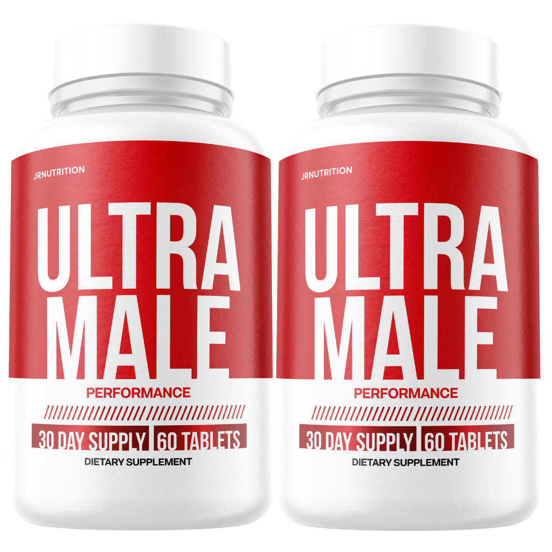 Ultra Male - Male Performance Dietary Supplement 60 Tablets (2 Pack)